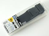 タフベルトGI織38ミリ ワンタッチバックル 黒 BWB-1