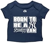 MLBニューヨークヤンキースBoy 's Greatestファン封筒Tシャツ、ネイビー、3 – 6ヶ月