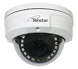 テルスター コロナ電業 Telstar AHD200万画素屋外用ドーム型カメラ TR-H201CD 約高さ82×Φ113mm