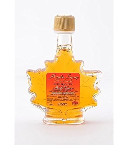 カナダ直輸入　100%　GradeA　メープルシロップ　カエデ型　21本セット！ カナダ直輸入 100% GradeA メープルシロップ カエデ型 21本セット