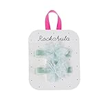 Rockahula Kidsロッカフラキッズ/H570Nグリッターメッシュポンポンクリップ/グリーン
