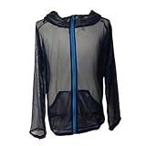 インセクトシールド 虫よけメッシュパーカー LL ネイビー HIK60056