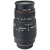 SIGMA 望遠ズームレンズ APO 70-300mm F4-5.6 DG MACRO ニコン用 フルサイズ対応 508555