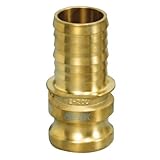 【カムロック】レバーカップリング ホースシャンクアダプター（オス×タケノコ） ブロンズ製 11/4インチ 32A