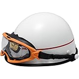 ミドリ安全 ビジョンベルデ 耐久 防曇 スプリング付ゴーグル VG-503F SPG オレンジ/ブラック