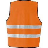 KURODARUMA(クロダルマ) 高視認ベスト 蛍光オレンジ O