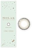 [ 宮脇咲良プロデュース＆イメージモデルカラコン ] MOLAK (モラク) ワンデー 10枚入り ダズルグレー（度あり）[-5.75]