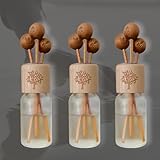 デフューザー 詰め替え 容器のみ スティック 付き アロマデフューザー 精油用 小分け 容器 小さい ボトル 15ml アロマ ガラスボトル ガラス瓶 デフューザー おしゃれ インテリア デザイン(3個セット)