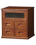 小物収納 桐製 引出し 木製 収納 和風 フラップ扉