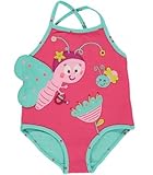 DPAM バタフライワンピース水着(6/12/18/23M/3T)　ベビースイミングにも (23M（86）)