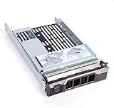3.5インチハードドライブトレイキャディ 2.5インチHDDアダプターSSD SAS SATAブラケット 0f238f 互換性 DELL PowerEdge サーバー R230 R330 T330 R430 T310 T410