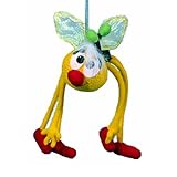 Springy Bee Animal Brightly Coloured Mobile by Panopoly