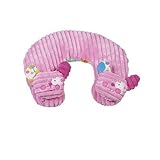 Maison Chic Travel Pillow, Girl Bear (Discontinued by Manufacturer) by Maison Chic