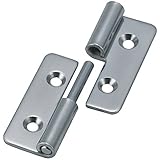 TRUSCO(トラスコ) ステンレス製抜き差し蝶番 右用 全長40mm TNH-40CR