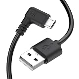 マイクロ USB ケーブル Ｌ字型 急速充電 高速データ転送 USB Type A Micro USB ケーブル Androidスマホ対応 1m