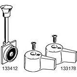 ProPlus gidds-133412とゲートノブWasher for Bathcock with Diverter、クロム – 133412