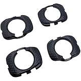 スピードプレイゼロエアロクイックリリースバイクペダル用の2ペア滑り止めサイクリングシューズクリートカバー保護カバー