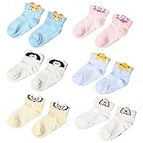 0-1歳のための女の赤ちゃんの柔らかいコットンソックス