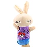 子供のぬいぐるみハンドパペット、うさぎ