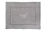 Jollein Playpen Quilt (80 x 100 cm, Grey) by Jollein