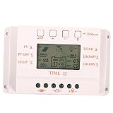 【ノーブランド 品】タイム　ライト　LCD 10A MPPT　ソーラー　パネル　バッテリー　レギュレータ　充電コントローラ　ソーラーコントローラ