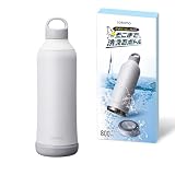 【そこまで洗えるボトル】ドウシシャ 水筒 ステンレスボトル 800ml 真空断熱 保温保冷 魔法瓶 洗いやすい ホワイト sokomo