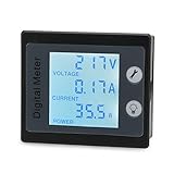 80-260V AC 10Aデジタルマルチメーター、電流計電圧計エネルギーモニター、STN全画面LCD画面、広い測定範囲、自動な記憶機能デジタル計器