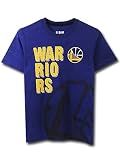 (UNK)アンク キッズ/ジュニア Golden State Warriors　Tシャツ (青黄色黒, キッズサイズ：M) [並行輸入品]