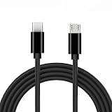 Type C Micro USB 変換ケーブル 1M、 SKZIRI USBタイプC - マイクロ2.0タイプB 充電 データ転送コード Androidスマホ などに対応