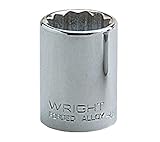 Wright Tool 31-20MM 20mm 3/8' Drive 12-Point Standard Metric Socket [並行輸入品]