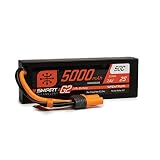Spektrum 7.4V 5000mAh 2S 50C Smart LiPo G2 ハードケース:IC5、SPMX52S50H5