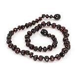 Momma Goose Teething Necklace, Cherry, 21 by Momma Goose