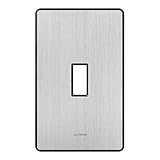 Lutron FW-1-SS Fassada 1-Gang Wall plate, Stainless Steel [並行輸入品]