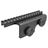 良品武品 東京マルイ CYMA M14 対応 マウントベース 20mmレール アルミ合金製 ドットサイト スコープ マウント BK ブラック