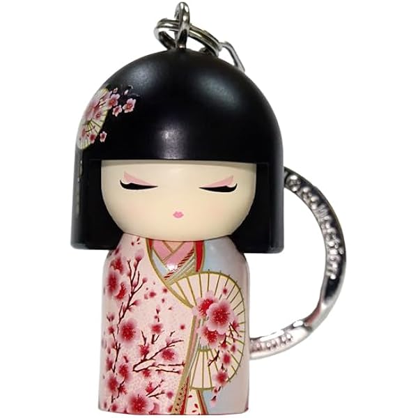 Amazon.co.jp: [SÖPÖSÖPÖ] 桜鈴 キーホルダー 大 2個×3cmセット