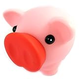貯金箱樹脂' Sacré Cochon 'ローズ。
