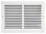Speedi-Grille SG-148 RAG White Return Air Vent Grille with Fixed Blades [並行輸入品]