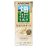 カゴメ 畑うまれのやさしいミルク なめらかオーツ 200ml 砂糖不使用