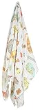 Weegoamigo Muslin Swaddle Blanket - Zoo by Weegoamigo [並行輸入品]