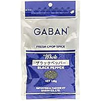 ギャバン ブラックペッパー ホール 袋 100g