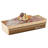 ソリッド パウンドトレー (ブラン) 25枚入 パウンドケーキ型 パウンド チーズケーキ ベーキングトレー ブランデーケーキ パウンドケーキ 紙型 紙 ST204N-25