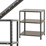 DK-2640 幅60×奥行40×高さ75cm 3段 ダークグレー 40㎏/段