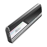 Netac 2TB SSD 外付け 最大転送速度1050MB/s PS4/PS5/Xbox/TVの動作確認小型外付けssd USB3.2 Gen2 (10Gbps) 5年正規品認証/Type-C&Type-A対応 防滴/防塵/耐衝撃/黒と銀、アルミ合金筐体37g NVME PCIe Gen3x4輸送