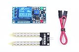 XINY 5V Soil Humidity Sensor Controller Module Automatic Watering Module 5V relay SRD-05VDC-SL-C [並行