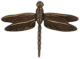 マイケル・Healy Designs mhs23 Dragonfly in Flightドアノッカー（標準サイズ）、Oiledブロンズ