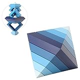 naef ネフ社 Diamant ダイアモンド ブルー 木のおもちゃ 知育玩具 積み木 積木 Diamond [並行輸入品]
