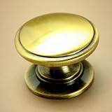 取っ手＆つまみ /GA0110 ボタン・ノブ(アンティークゴールド)1個