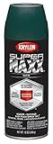 Krylon K08979000 SUPERMAXX Spray Paint, Satin Hunter Green [並行輸入品]