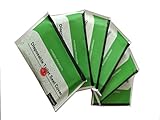 Merlinライトトイレシートカバー( Pack of 60 ) Travel Essentialsトラベルサイズ使い捨てトイレシートカバー、環境に優しいbio-degradable用紙、衛生( 6 