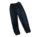 梶井綿業 日本製 子供用おねしょ長ズボン 男女兼用 ブラック 110cm